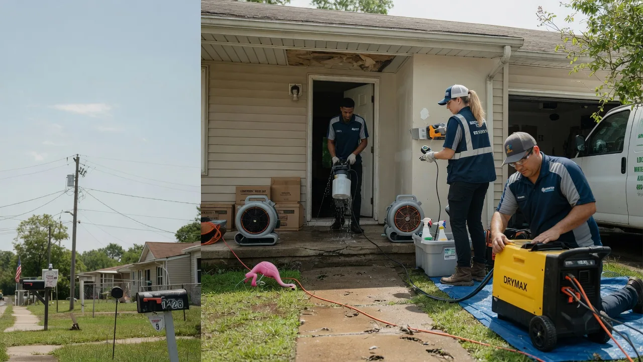 Storm Damage Water Removal in Sparta, OH near me